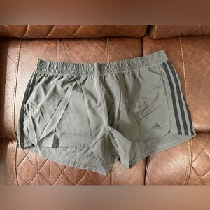 Adidas Pacer Training 3 Stripes Athletic Shorts